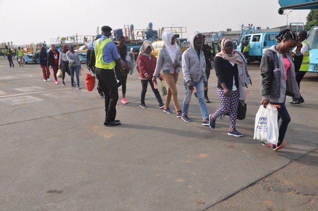 More Nigerians Return From Libya