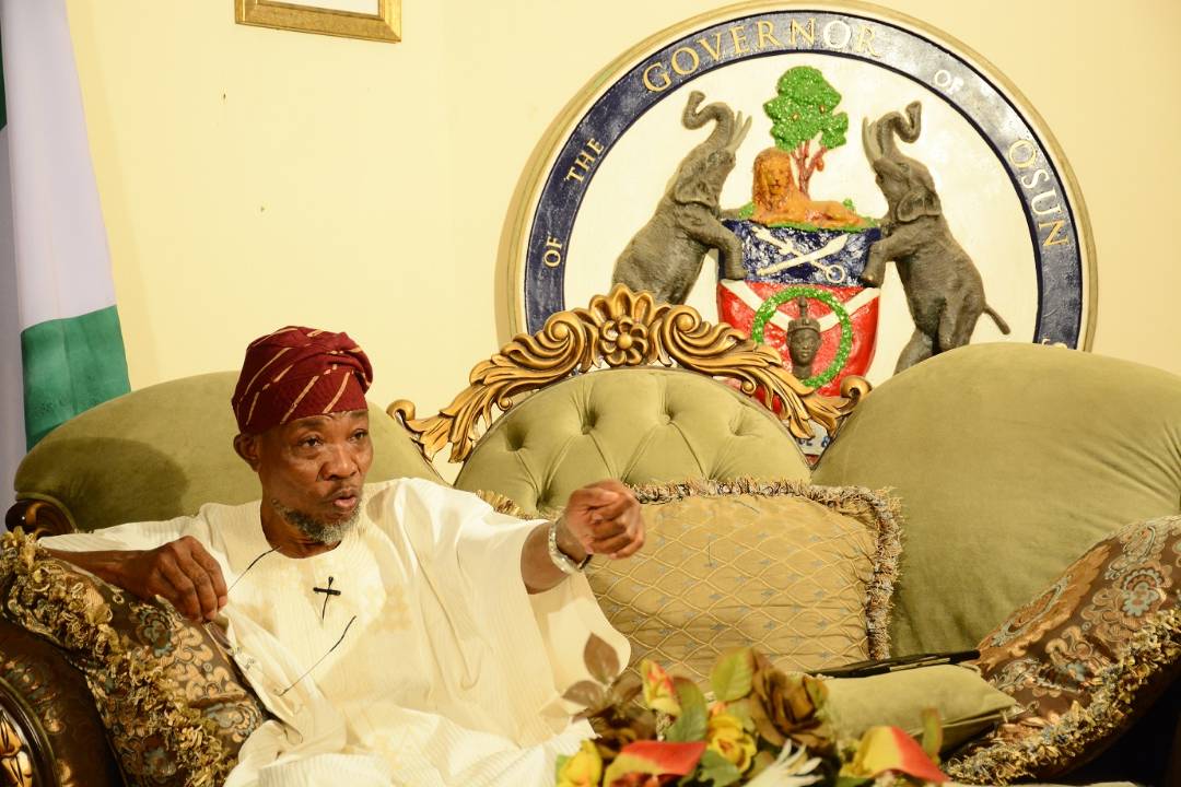 Aregbesola Calls For Robust IGR, Says Osun Needs N10 Billion Revenue Monthly To Thrive