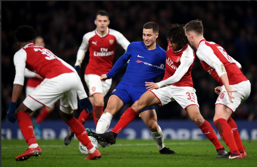 Carabao Cup: Conte Blames Wastefulness For 0-0 Draw Against Arsenal