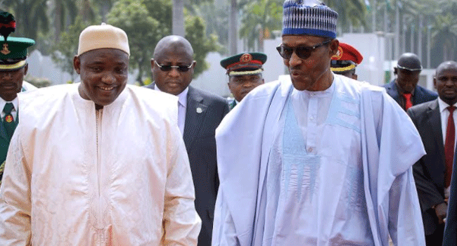 President Barrow Commends President Buhari For His Leadership