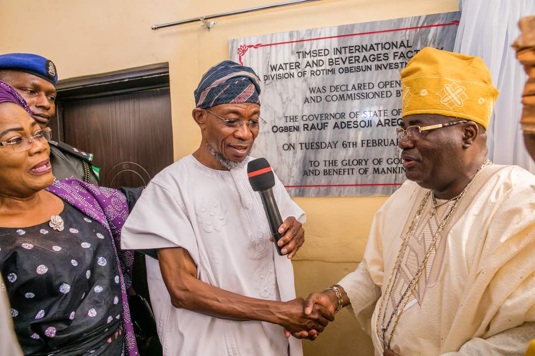 PHOTONEWS: Aregbesola Commissions Timsed Companies In Osun