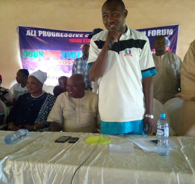 Osun Guber Race: OAPYF Coordinator Promises To Integrate Warring Members