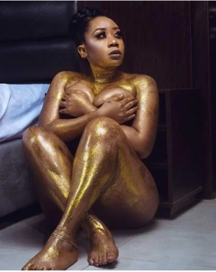 Moyo Lawal Goes Nude For “Theme-less” Cosmetic Campaign