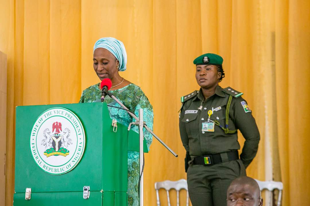 VP’s Wife Charges Women On Nation Building