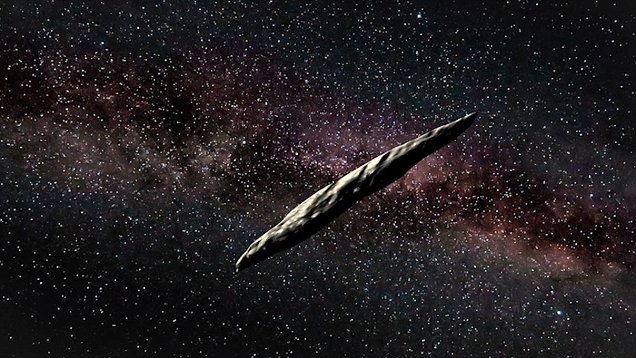 Cigar-Shaped Interstellar Strange ‘Alien Probe’ Stumbles Into Earth