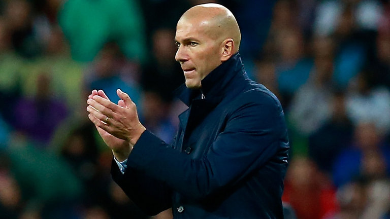 Zidane Going All Out In PSG Champions League Tie
