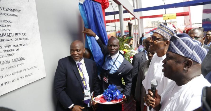 Ikeja Bus Terminal: Buhari Applauds Lagos’ Giant Strides In Three Years