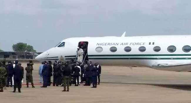 Buhari Arrives Benue, Meets Stakeholders