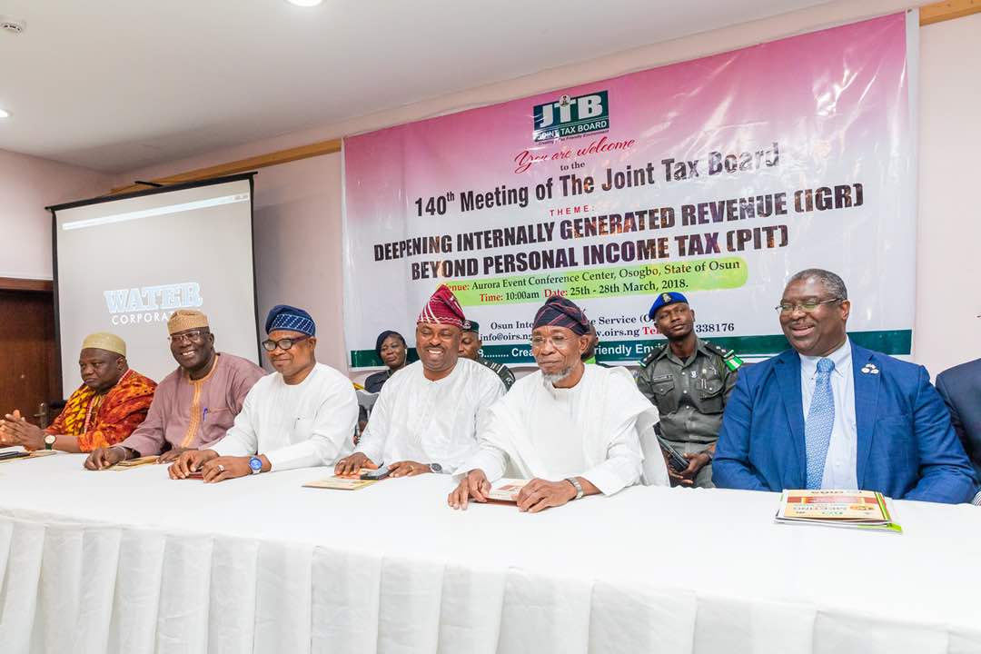 PHOTONEWS: Aregbesola Declares Open 140th Quarterly Joint Tax Board Meeting In Osogbo
