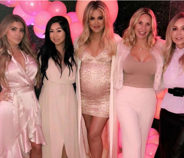 Photos From Khloe Kardashian’s Baby Shower