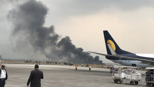 Plane Carrying 71 Passengers Crashes In Nepal