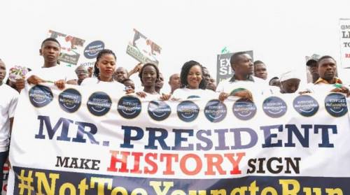 Not Too Young To Run: CSOs Want Buhari To Sign Bill