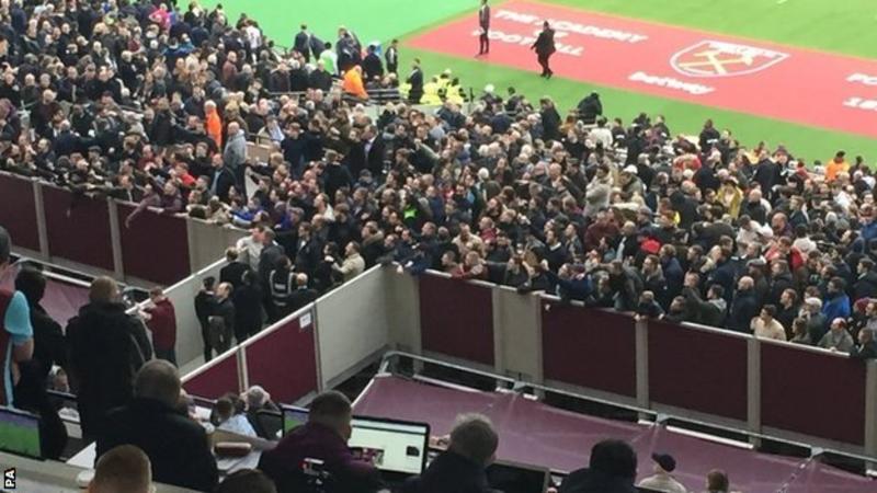 West Ham Give Lifetime Bans To Pitch Invaders At Burnley Game