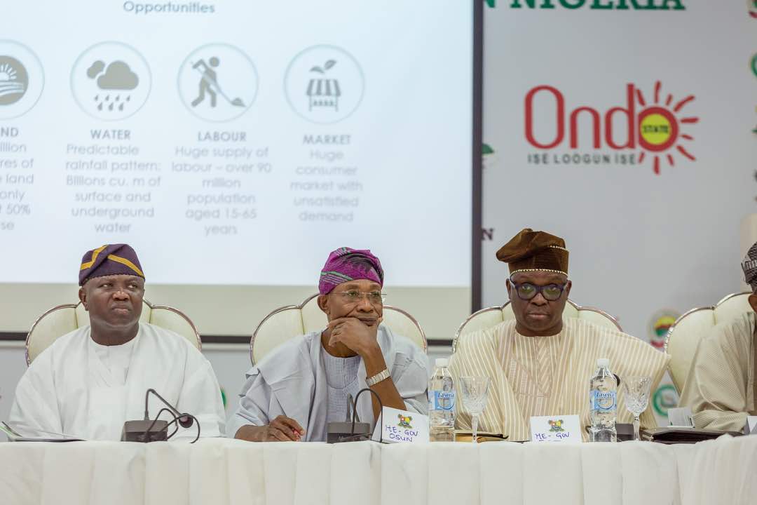 PHOTONEWS: Governor Aregbesola Attends Day 2 Of Western Nigeria Governors Meeting