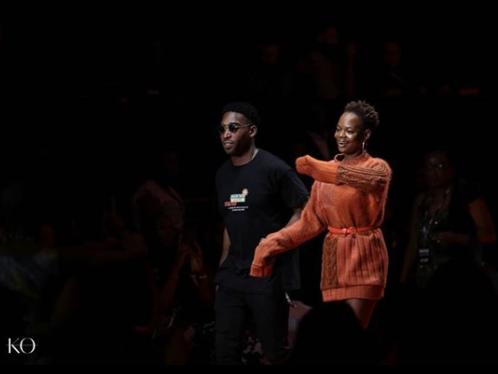 Tinie Tempah And Jumoke Walk The Runway At Arise Fashion Show