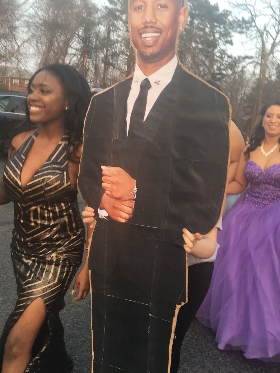 High School Student Takes Michael B Jordan As Her Date To Prom