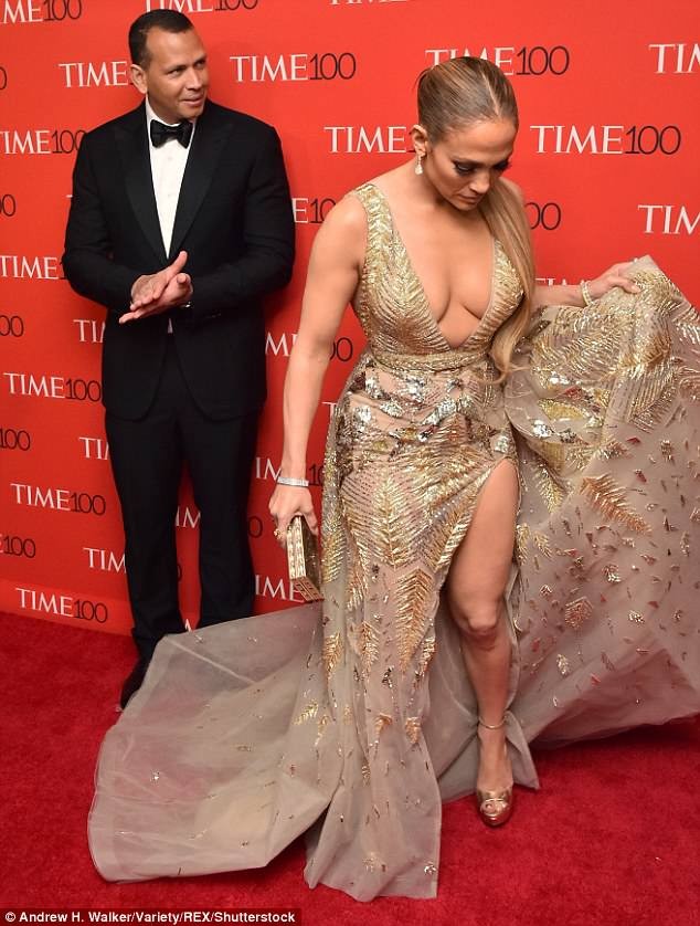Jennifer Lopez Dazzles At Time 100 Gala In NYC