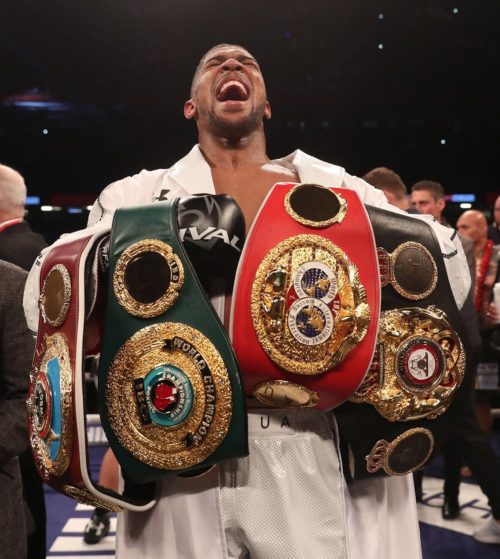 Anthony Joshua Agrees New Three Year Deal With Sky Sports