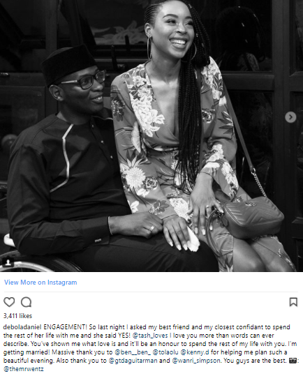 Gbenga Daniel’s Son Proposes To Girlfriend