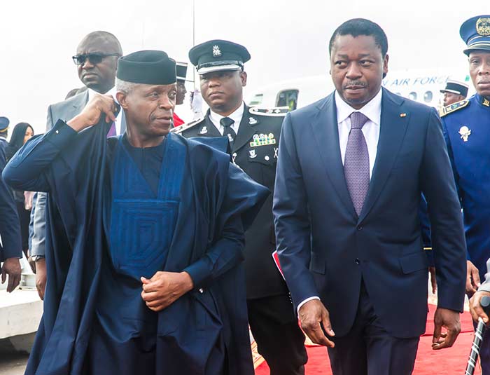 PHOTONEWS: Osinbajo Attends Extraordinary ECOWAS Meeting In Togo