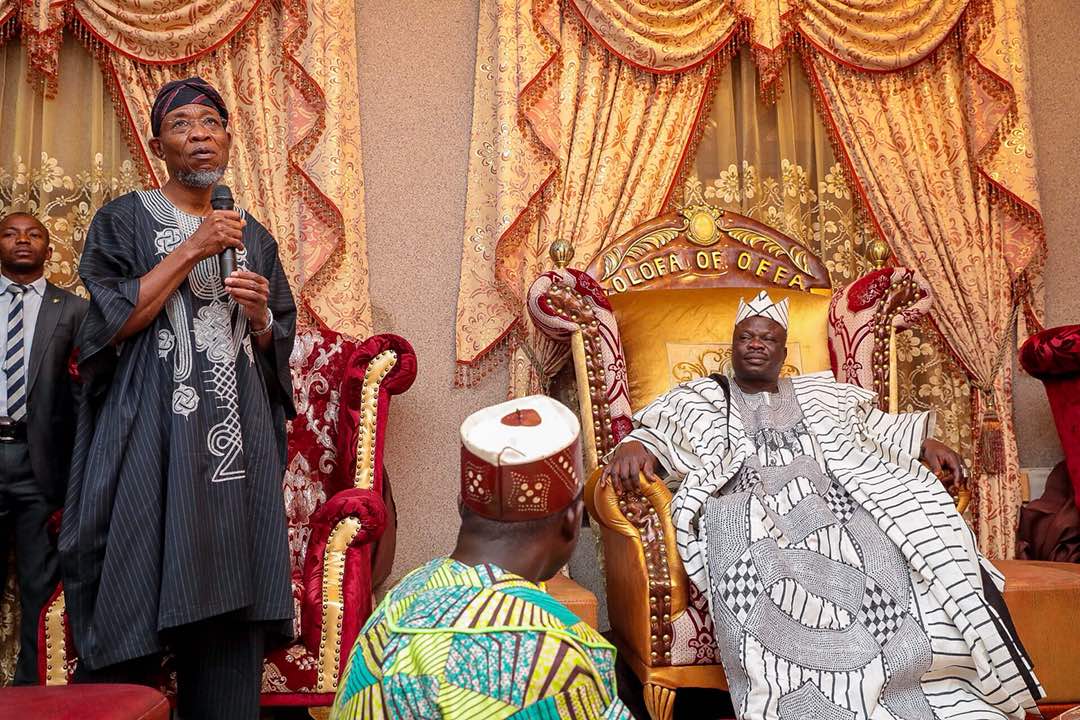 Aregbesola Visits Offa, Describes Robbery Incident As Shocking
