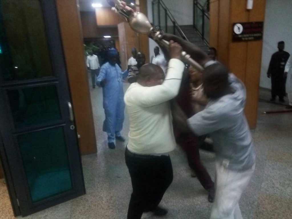 Ghanian Lawmakers Witness Mace Theft Drama At Senate Plenary