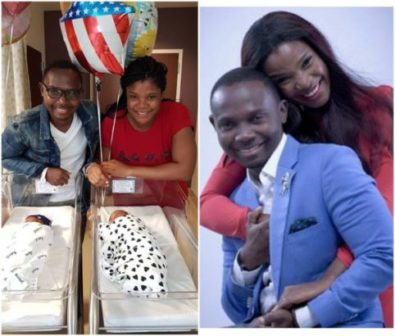 Comedian Teju Babyface And Wife Tobi Welcome A Set Of Twins