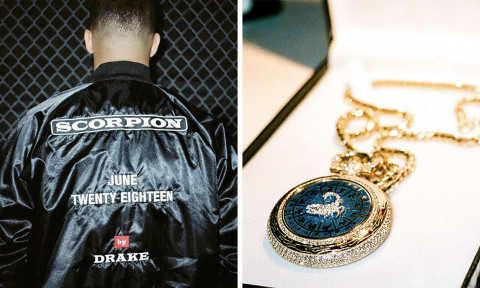 Drake Announces Next Album While Rocking Scorpion Designs