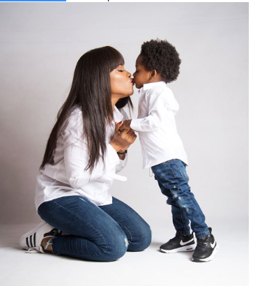 Photos: Toke Makinwa’s Longtime Rival Anita Solomon Releases Lovely Pictures With Her Son
