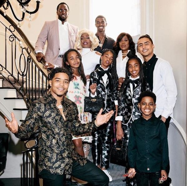Diddy Shares Adorable Family Pictures