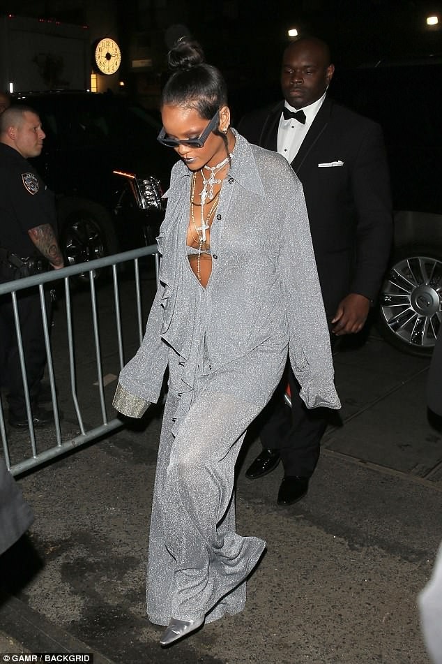 Checkout Rihanna’s Look At Met Gala After Party