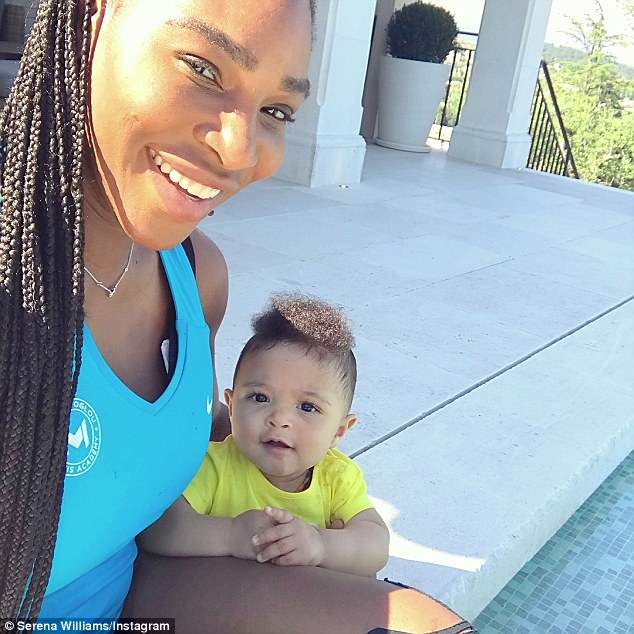 Serena Williams Shares Cute Selfie With Daughter