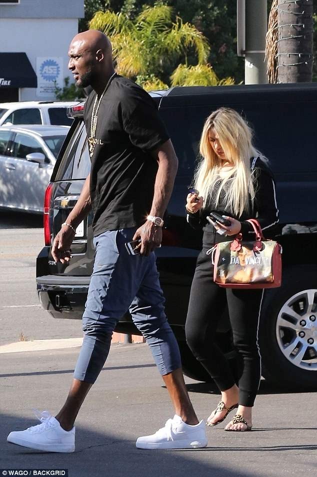Lamar Odom Spotted With Lady Who Looks Like Ex-Wife Khloe