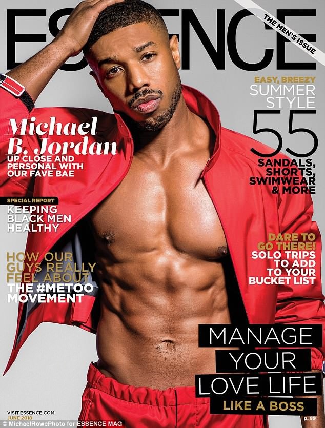 Michael B. Jordan Features In Essence Magazine’s June 2018 Issue