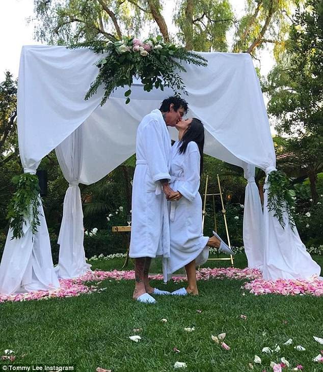 Actress Brittany Furlan Gets Married In A Bathrobe