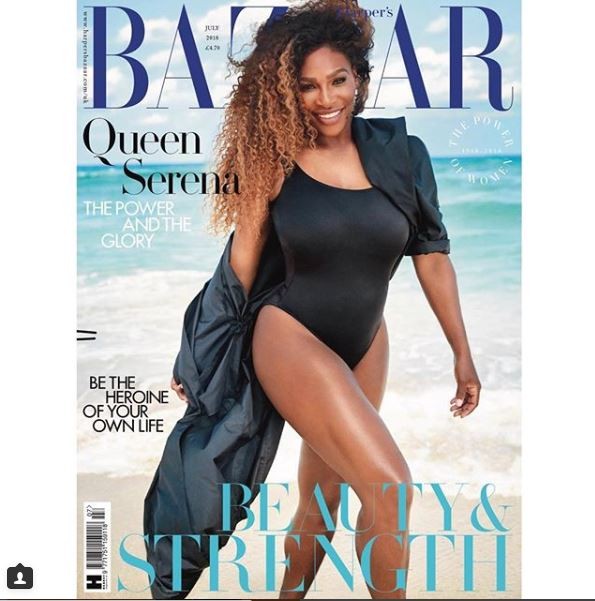 Serena Williams Slays In July’s Issue Of Harper’s Bazaar UK