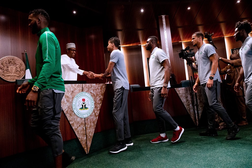 Buhari Urges Super Eagles To Bring AFCON Trophy Home