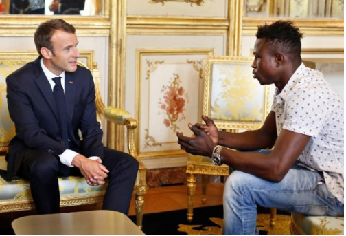 Man Who Scaled Building To Save Child Meets French President