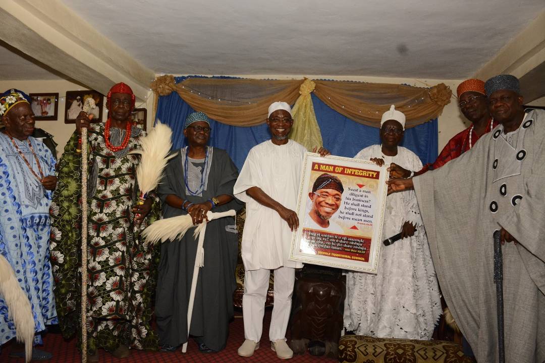 PHOTONEWS: Aregbesola Visits Akire, Tours Ayedaade/Irewole/Isokan Federal Constituency