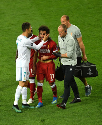 UCL: Sallah Suffers Early Injury As Real Make History