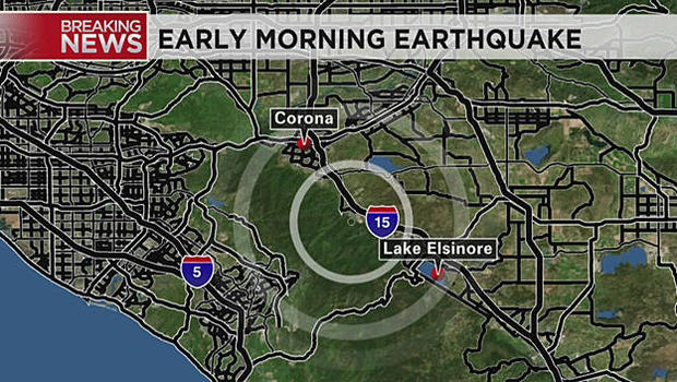 Multiple Earthquakes Hits California