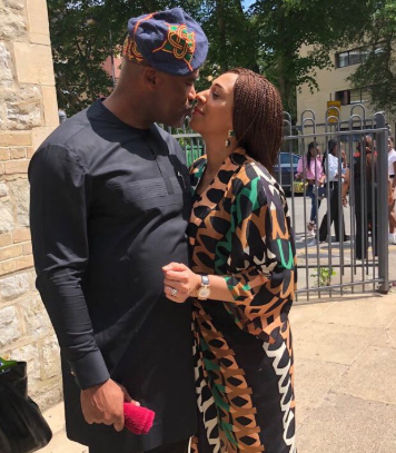 House On The Rock Pastor Paul Adefarasin Pictured Kissing Ifeanyi