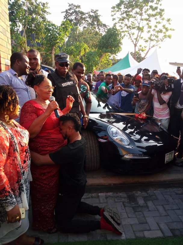 Footballer Chikeluba Ofoedu Buys His Mum N40m Porsche