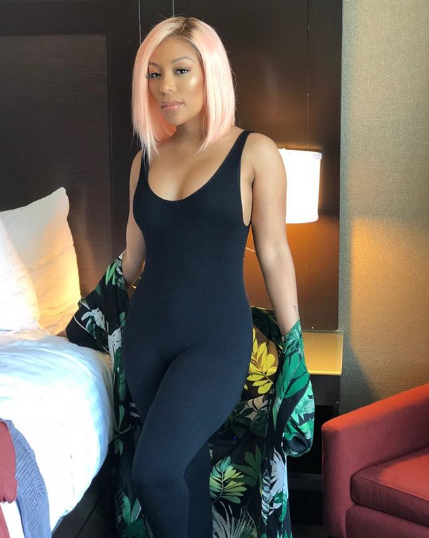 K Michelle Shares Pictures Of Slimmer Figure