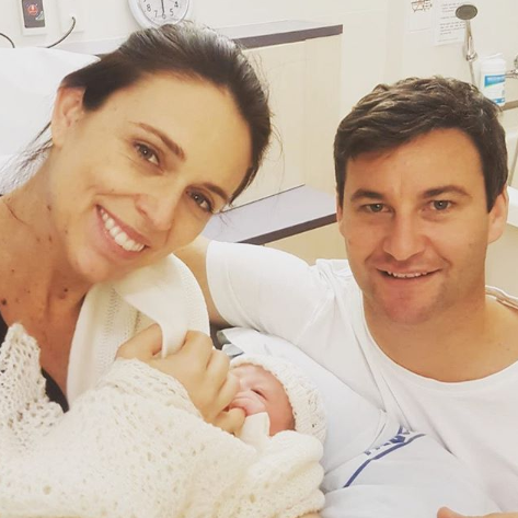 New Zealand Prime Minister Jacinda Ardern Welcomes Baby Girl