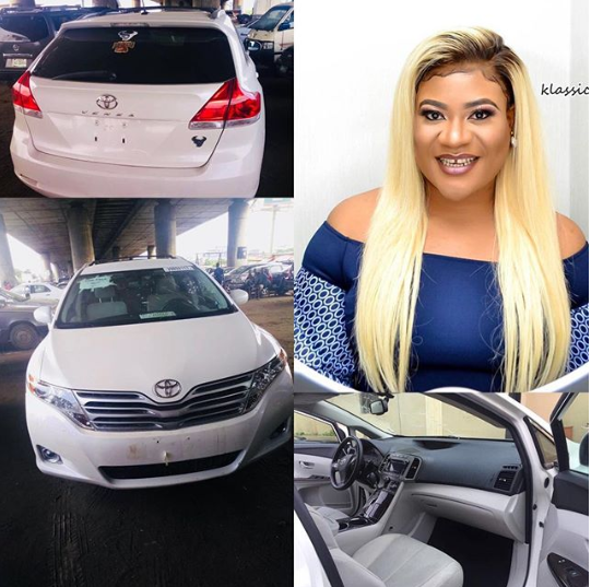 Actress Nkechi Blessing Sunday Buys Gets A New Car