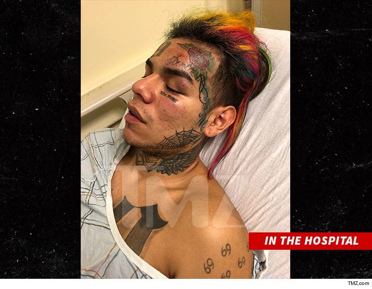 Rapper Tekashi69 Hospitalized After Being Attacked