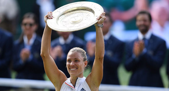 Kerber Stuns Serena To Win Wimbledon Title