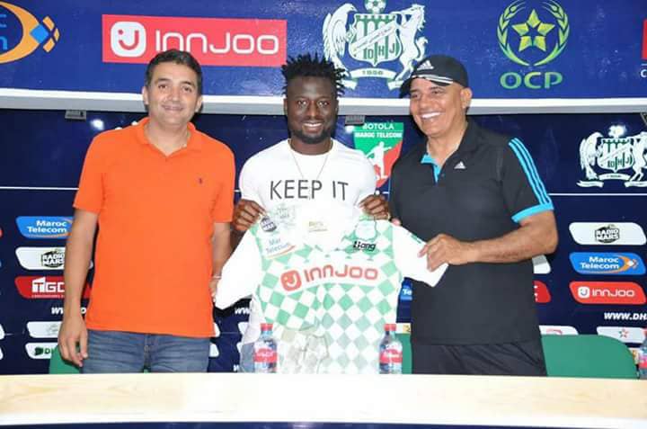 Okpotu Joins Moroccan Club DHJ On Three Year- Deal
