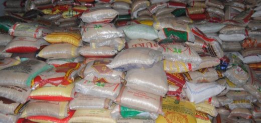 828 Bags Of Contraband Rice Seized